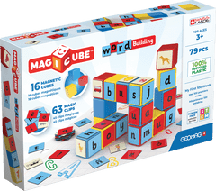 Geomag Magnetne kocke Magicube Beseda 79 kock