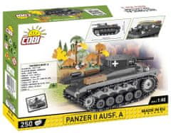 Cobi 2718 II. svetovna vojna Panzer II Ausf A, 1:48, 250 k