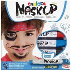 Carioca MASK UP CARNIVAL set 3pcs