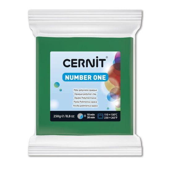 Cernit NUMBER ONE 250g zelen