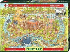 Heye Puzzle Crazy Zoo: Avstralska razstava 1000 kosov