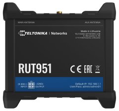 Teltonika LTE Wi-Fi Router RUT951, 2,4 GHz, 802.11b/g/n, 2/3/4G, LTE