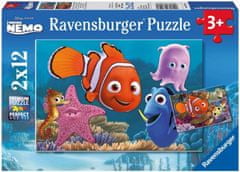 Ravensburger Finding Nemo Puzzle 2x12 kosov