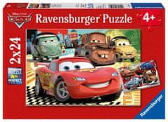 Ravensburger Puzzle Disney Pixar Avtomobili - Nova pustolovščina 2x24 kosov