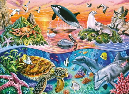 Ravensburger Sestavljanka Lepi ocean XXL 100 kosov