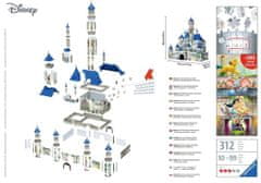 Ravensburger 3D sestavljanka Disneyjev grad 312 kosov