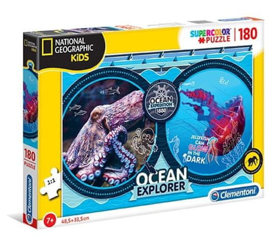 Clementoni Puzzle National Geographic - Ocean Expedition 180 kosov