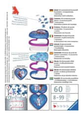 Ravensburger 3D sestavljanka Srce ledenega kraljestva 2, 54 kosov