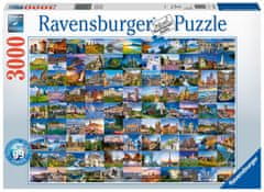 Ravensburger Uganka 99 čudovitih krajev /3000 kosov