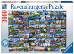 Ravensburger Uganka 99 čudovitih krajev /3000 kosov