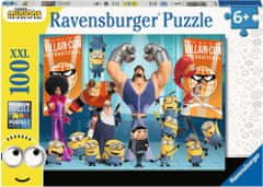Ravensburger Puzzle Mimons 2: Zločinec prihaja XXL 100 kosov