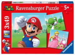Ravensburger Puzzle - Super Mario 3x49 kosov