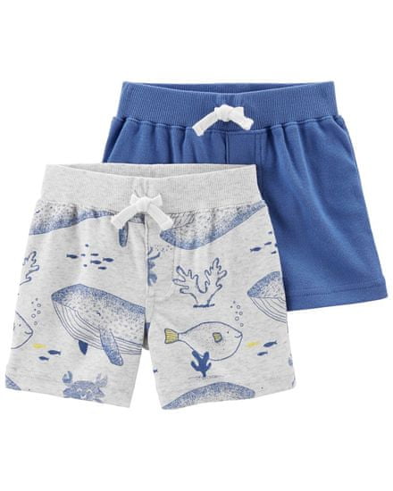 Carter's Kratke hlače Blue Ocean boy 2 kosa 6m