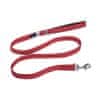 curli povodec za pse Basic Red L 140x2 cm