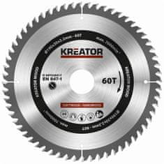 Kreator žagin list KRT020417 za les 190 mm, 60T