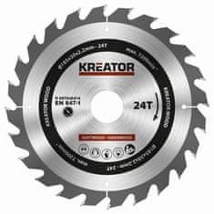 Kreator Kreatorjev žagin list KRT020414 za les 185 mm, 24T