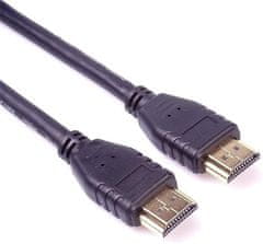 Kabel HDMI 2.1 High Speed + Ethernet 8K@60Hz s pozlačenimi priključki, 5 m