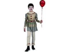 Karnevalski kostum Strašljivi klovn, 110- 120 cm