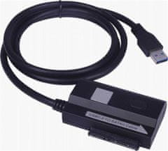 Adapter USB 3.0 na SATA s kablom, napajalnik