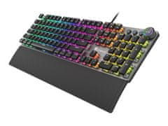 Genesis Gaming mehanska tipkovnica THOR 400/RGB/Kailh Red/Wired USB/US layout/Black