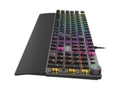 Genesis Gaming mehanska tipkovnica THOR 400/RGB/Kailh Red/Wired USB/US layout/Black