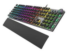 Genesis Gaming mehanska tipkovnica THOR 400/RGB/Kailh Red/Wired USB/US layout/Black