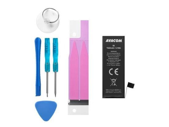 Avacom baterija za Apple iPhone 5s / 5c, Li-Ion 3,8 V 1560 mAh (nadomestna 616-0718)