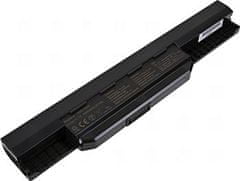 T6 power Baterija Asus K43, K53, K84, A43, A53, A54, P43, P53, X43, X53, X54, 5200mAh, 58Wh, 6 celic