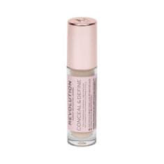 Makeup Revolution Conceal & Define korektor z visoko prekrivnostjo 4 g Odtenek c2.5