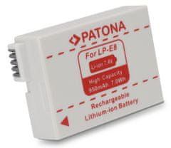 PATONA baterija za Canon LP-E8 950mAh