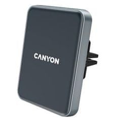 Canyon MegaFix CA-15 Držalo za telefon v avtomobilskem zračniku, Qi, magnetno, brezžično polnjenje, PD 15W, USB-C