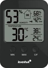 Levenhuk Termometer Wezzer BASE L30, črn