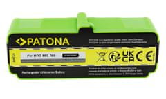 PATONA baterija za iRobot Roomba 980, 5200 mAh, 14,4 V Li-lon, za serijo 6xx/7xx/8xx/9xx