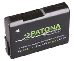 PATONA baterija za Nikon EN-EL14 1100mAh Li-Ion Premium