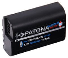 PATONA baterija za Panasonic DMW-BLK22 2250mAh Li-Ion Platinum DC-S5