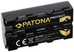 PATONA baterija za Sony NP-F550 3500mAh Li-Ion 7,2V Zaščita digitalnega fotoaparata