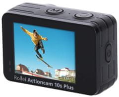 Rollei ActionCam 10s Plus/ 4K 30fps/ 1080p/120 fps/ 170°/ 2" LCD/ 30m w/ Black