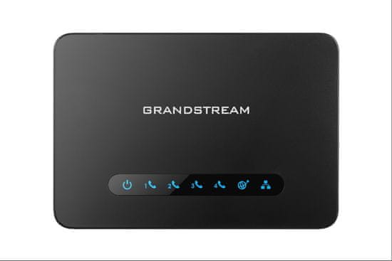 Grandstream HT814 (ATA), 4x FXS, 2 profila SIP, 1x Gbit LAN, usmerjevalnik NAT, 3-smerna konf.