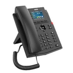 Fanvil Telefon SIP X303G, 2,4" črtni zaslon, 4SIP, dual Gbit, PoE