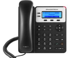 Grandstream GXP-1620/ telefon VoIP/ zaslon LCD/ 2x SIP/ 2x LAN/ SRTP/ TLS/ 3 gumbi za napredovanje/