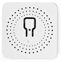 Nedis Wi-Fi pametno stikalo za luči/ 3680 W poraba energije/ priključek na terminal/ Android/ iOS/ SmartLife/ belo