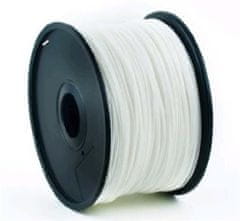 Gembird Tiskalna vrvica (filament), PLA, 1,75 mm, 1 kg, bela