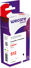 Armor Črnilo WECARE, združljivo s črnilom Canon PG-512, 15 ml, črno/črno