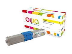 Armor OWA toner, združljiv z OKI 44973533, 1500st, rumen/rumen