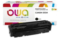 Armor OWA toner, združljiv s Canon CRG-055H BK, 7600st, črna/črna