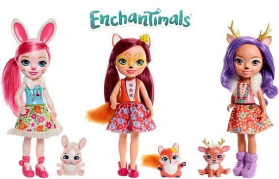 Enchantimals lutka z največjo živaljo