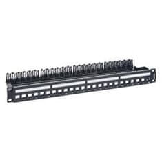 LEGRAND LINKEO C Modularni nemontirani patch panel 1U za 24x RJ45, za keystone Cat.6A/6/5e