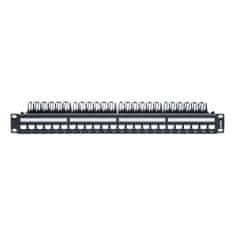 LEGRAND LINKEO C Modularni nemontirani patch panel 1U za 24x RJ45, za keystone Cat.6A/6/5e