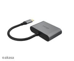 Akasa - Adapter Type-C na HDMI in VGA