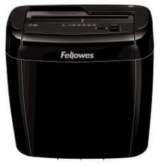 Fellowes uničevalnik 36 C/ prečni rez 4x40 mm/ prostornina košare 12 l/ klasifikacija P-4 (zaupno)/ črna